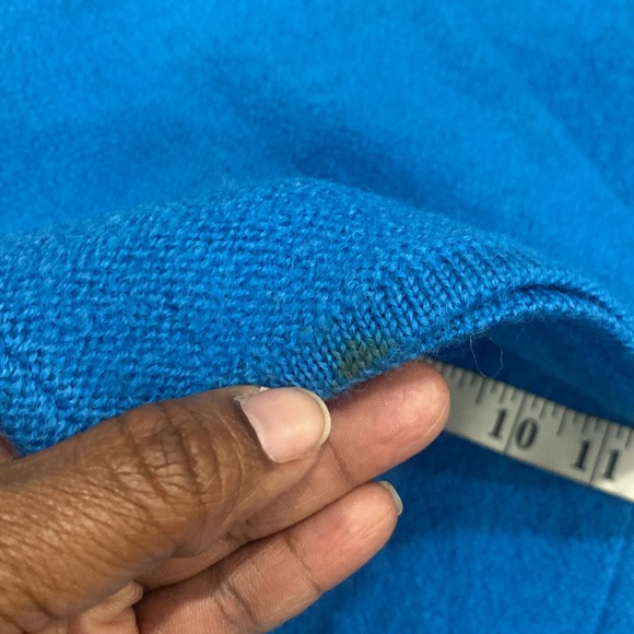 Crystal Kobe 100% wool 3/4 sleeve cardigan sweater one button closure sz 2X - Picture 6 of 9